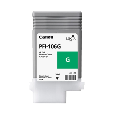 Canon PFI106 Verde Cartucho de Tinta Original - PFI106G/6628B001