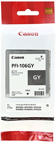 Canon PFI106 Gris Cartucho de Tinta Original - PFI106GY/6630B001