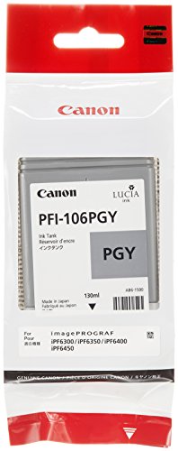 Canon PFI106 Gris Photo Cartucho de Tinta Original - PFI106PGY/6631B001