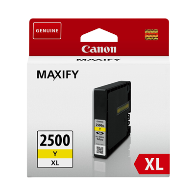 Canon PGI2500XL Amarillo Cartucho de Tinta Original - 9267B001