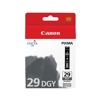 Canon PGI29 Gris Oscuro Cartucho de Tinta Original - 4870B001