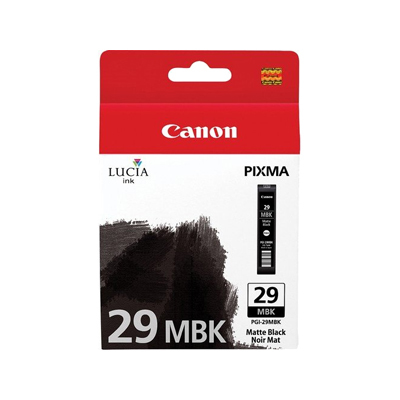 Canon PGI29 Negro Mate Cartucho de Tinta Original - 4868B001