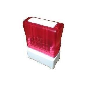 Brother PR2260R6P Pack de 6 Monturas de Sellos Originales - 22x60mm - Color Rojo