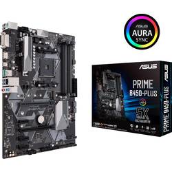 Asus Prime B450 Plus Placa Base AMD M.2, DVI/D, SATA III, Gigabit Ethernet, USB-A 2.0, 3.0, USB-C