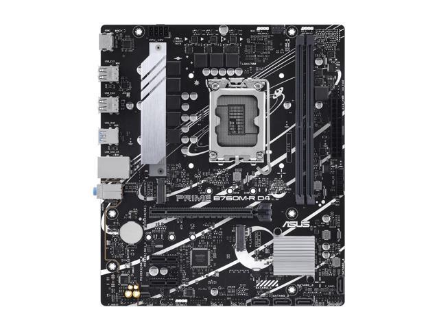 Asus Prime B760M-R D4 Placa Base Intel 1700 2x DDR4 - HDMI, M.2, PCIe4.0, 4x Sata III, USB, Micro-ATX