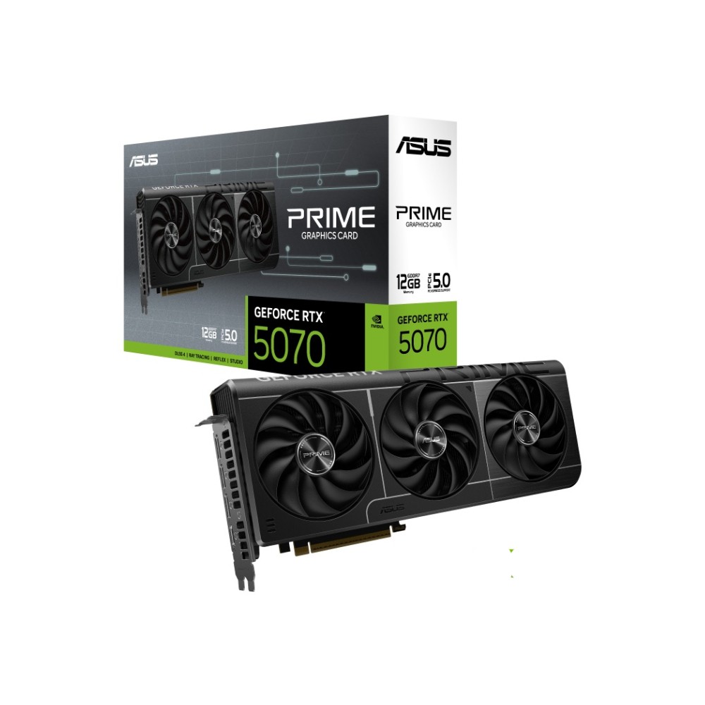 Asus PRIME GeForce RTX 5070 Tarjeta Gráfica 12GB GDDR7