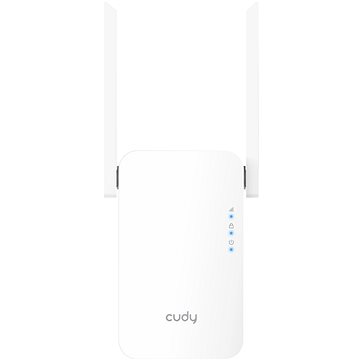Cudy RE1200 Extensor de Rango AC1200 WiFi 6 Doble Banda - Hasta 867Mbps - Boton WPS - 2 Antenas Externas