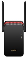 Cudy RE3000 Extensor de Rango AX3000 WiFi 6 Doble Banda - Hasta 2402Mbps - Boton WPS - 2 Antenas Externas + 1 Interna - Compatible con OFDMA, Beamforming y MU-MIMO