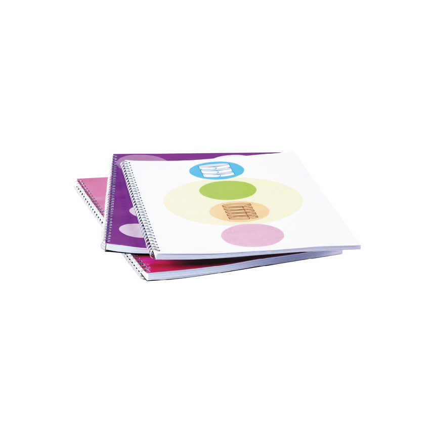 GBC Wirebind Pack de 100 Alambres de Encuadernacion 6mm para Paso 3:1 Redondo o Cuadrado - Formato A4 - Para 34 Orificios - Encuaderna hasta 55 Hojas - Color Negro