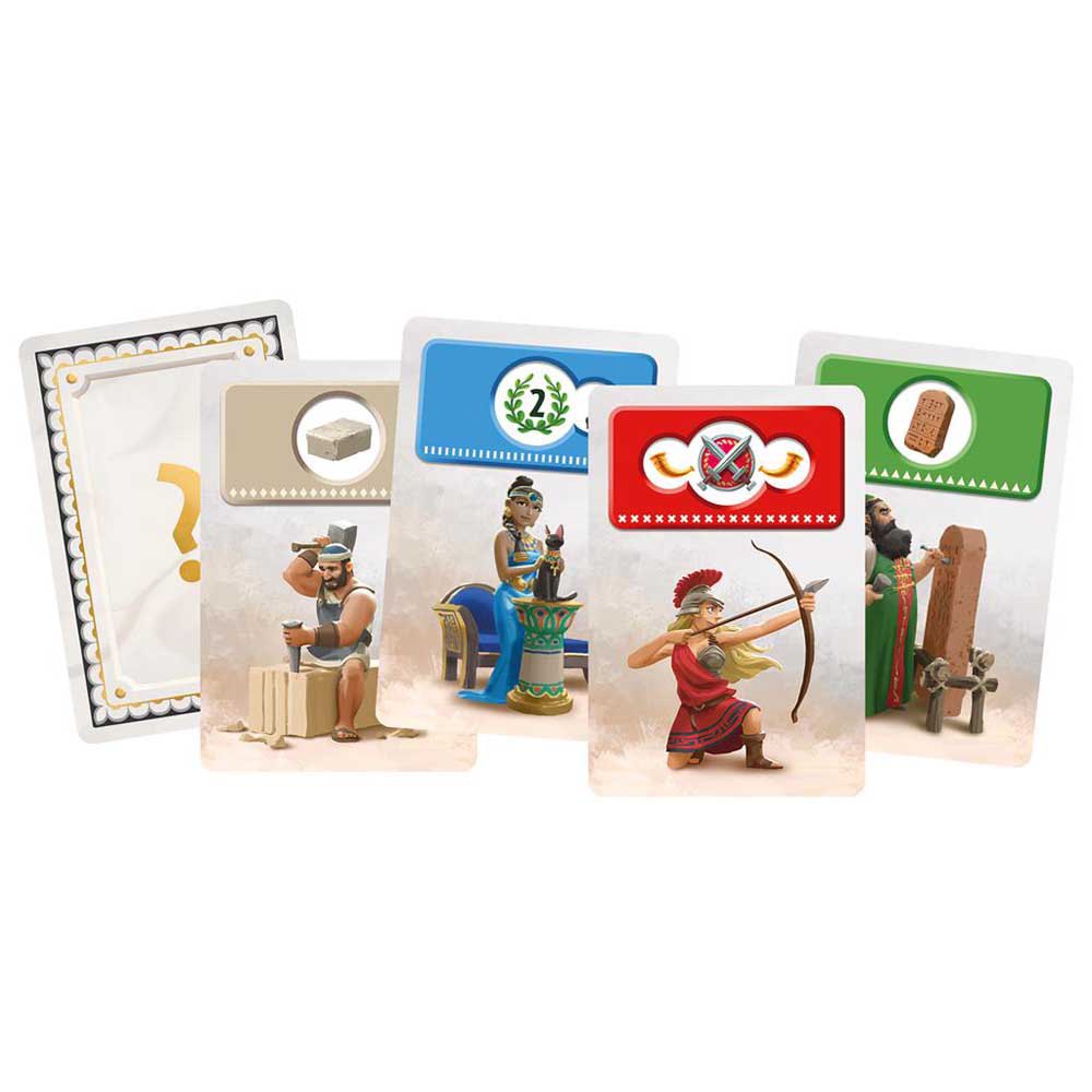 7 Wonders Architects Juego de Cartas - Tematica Historia - De 2 a 7 Jugadores - A partir de 8 Años - Duracion 25min. aprox.