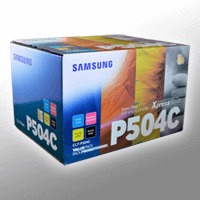 Samsung CLP415/CLX4195 Pack de 4 Cartuchos de Toner Originales - CLT-P504C/SU400A