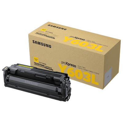Samsung CLT-Y603L Amarillo Cartucho de Toner Original - SU557A