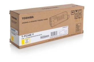 Toshiba T-FC34EY Amarillo Cartucho de Toner Original - 6A000001812