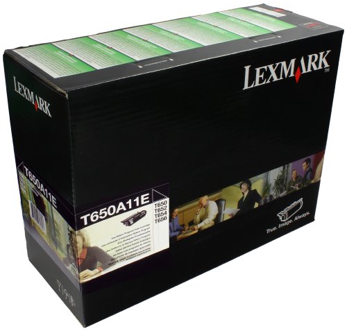 Lexmark T650/T652/T654/T656 Negro Cartucho de Toner Original - T650A11E