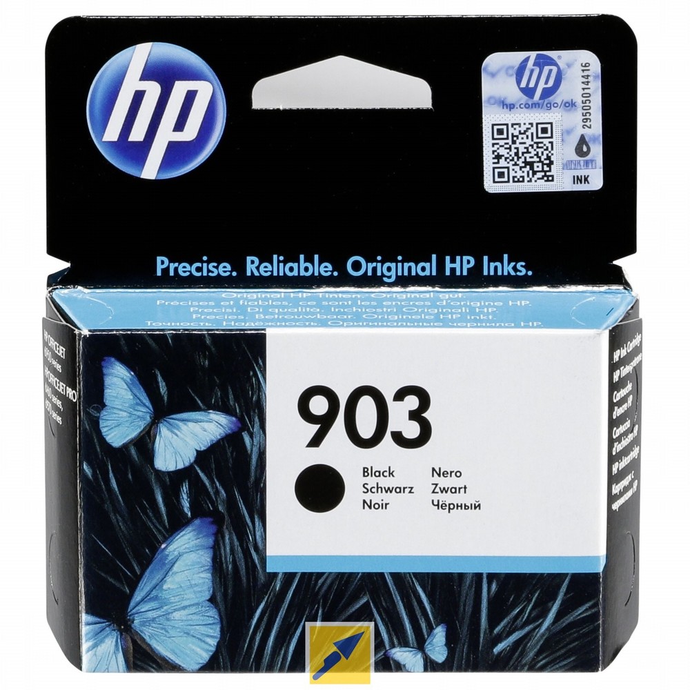 HP 903 Negro Cartucho de Tinta Original - T6L99AE