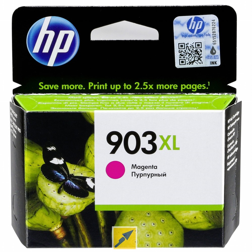 HP 903XL Magenta Cartucho de Tinta Original - T6M07AE