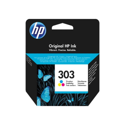 HP 303 Color Cartucho de Tinta Original - T6N01AE