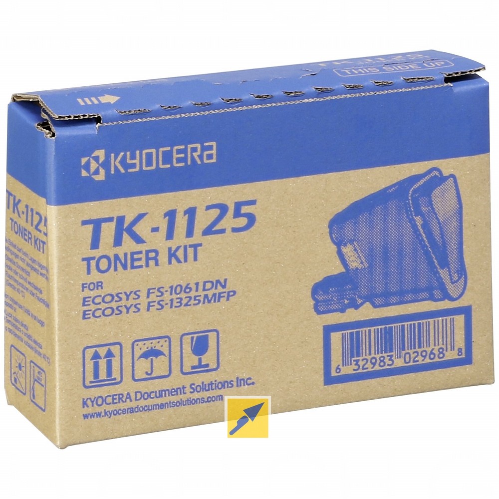 Kyocera TK1125 Negro Cartucho de Toner Original - 1T02M70NL0/1T02M70NL1