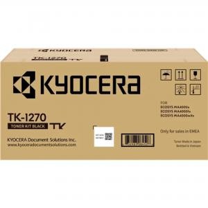 Kyocera TK1270 Negro Cartucho de Toner Original - 1T0C140NL0