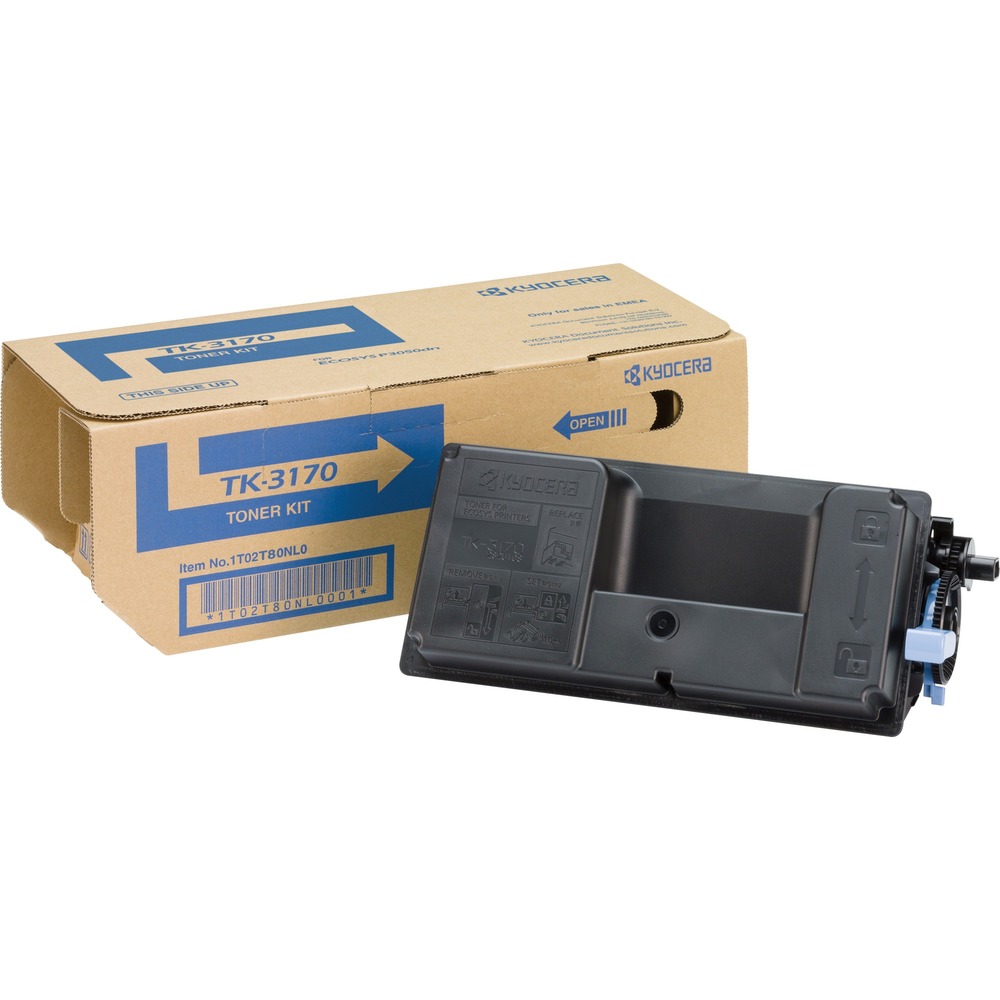 Kyocera TK3170 Negro Cartucho de Toner Original - 1T02T80NL0/1T02T80NL1