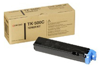 Kyocera TK500C Cyan Cartucho de Toner Original - 370PD5KW/TK500C