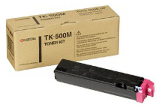 Kyocera TK500M Magenta Cartucho de Toner Original - 370PD4KW/TK500M