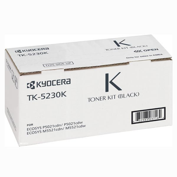 Kyocera TK5230 Negro Cartucho de Toner Original - 1T02R90NL0/TK5230K