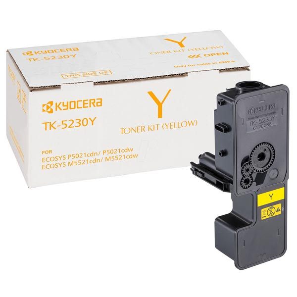 Kyocera TK5230 Amarillo Cartucho de Toner Original - 1T02R9ANL0/TK5230Y
