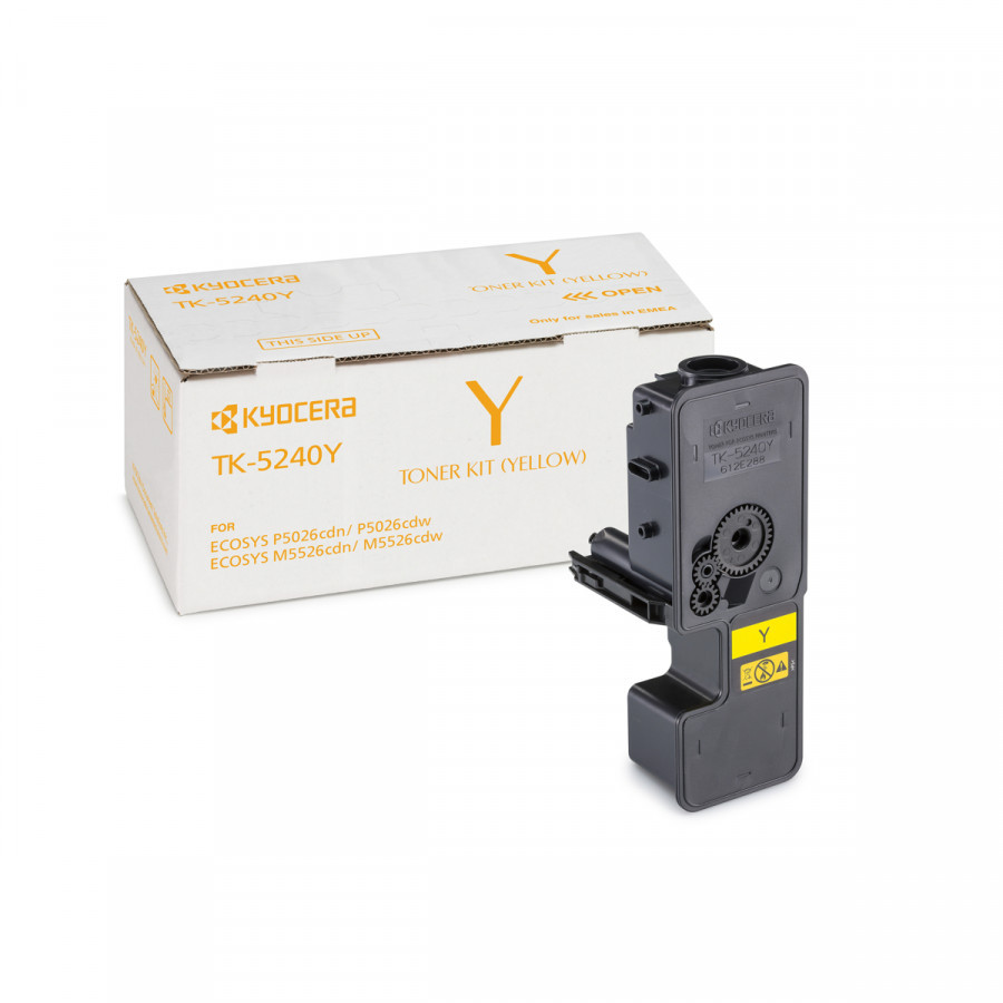 Kyocera TK5240 Amarillo Cartucho de Toner Original - 1T02R7ANL0/TK5240Y