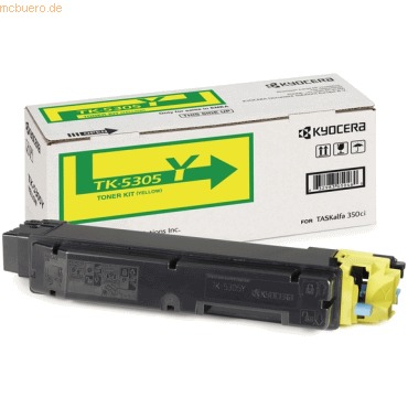 Kyocera TK5305 Amarillo Cartucho de Toner Original - 1T02VMANL0/TK5305Y