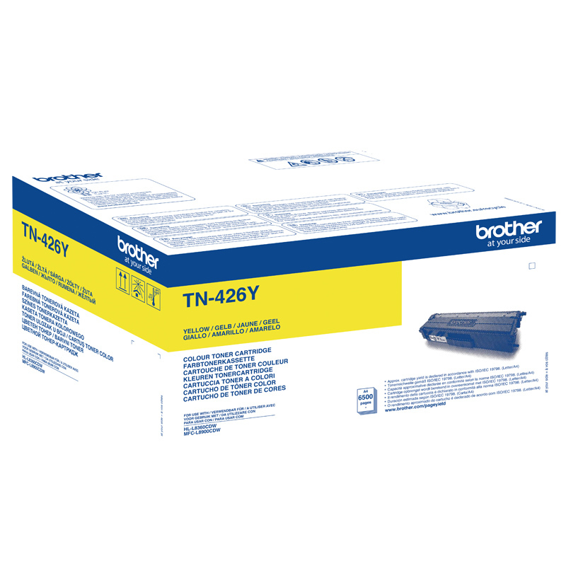 Brother TN426 Amarillo Cartucho de Toner Original - TN426Y