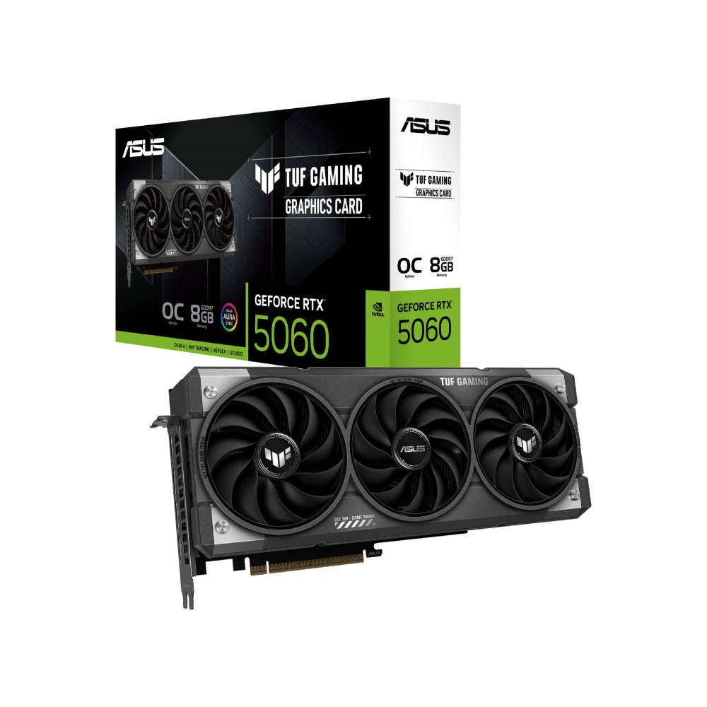 Asus TUF Gaming GeForce RTX 5060 OC Edition Tarjeta Gráfica 8GB GDDR7