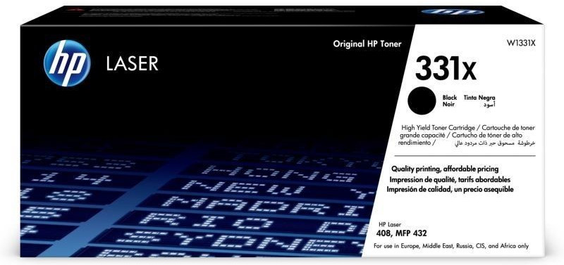HP W1331X Negro Cartucho de Toner Original - 331X