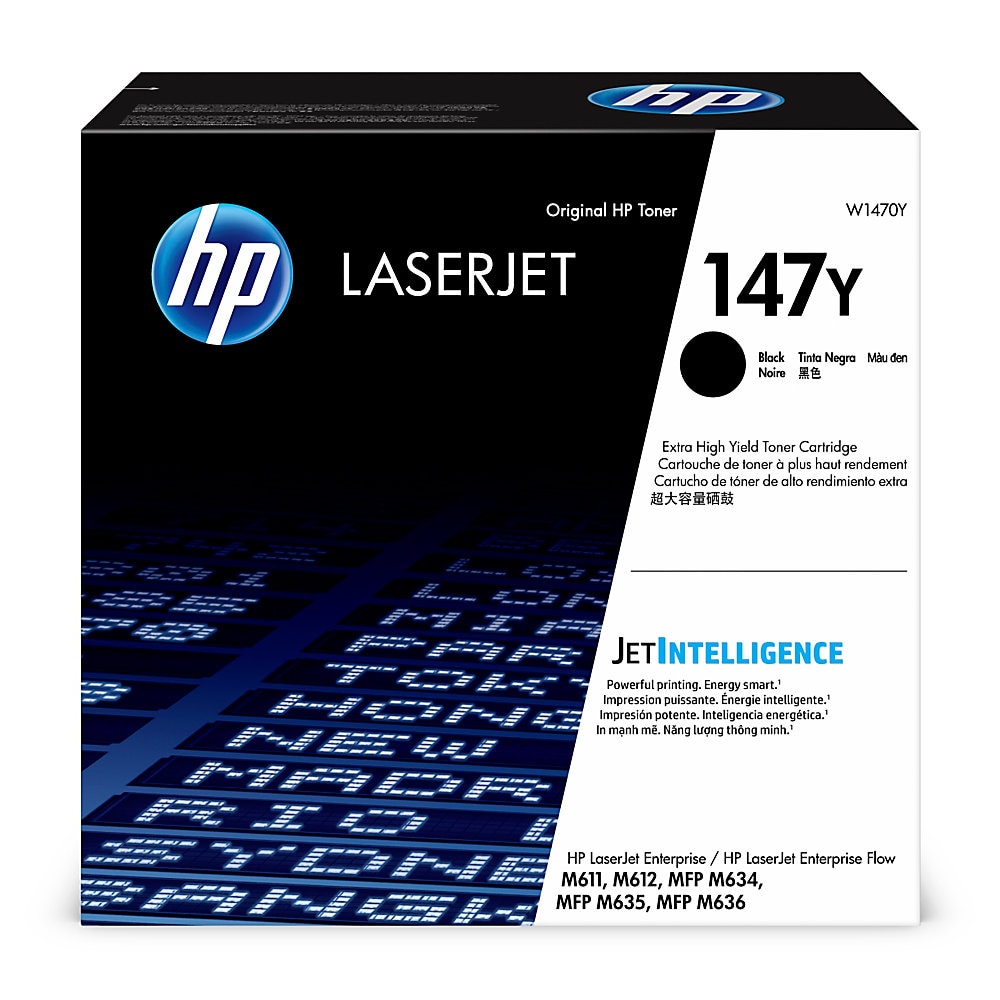 HP W1470Y Negro Cartucho de Toner Original - 147Y