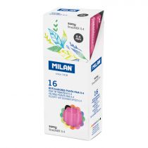 Milan Sway Fineliner Rotulador - Punta Fina 0.4mm - Ergonomico - Tinta al Agua - Color Rosa