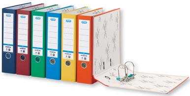 [100025943] Elba Archivador Palanca Rado Top A4 - Resistente y Duradero - Capacidad para 80mm de Documentos - Diseño Moderno y Elegante - Color Tuequesa