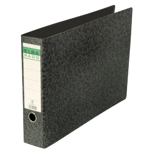 Elba Archivador Palanca Carton Compacto A3 Apaisado - Resistente y Duradero - Tamaño A3 Apaisado - Ideal para Organizar Documentos