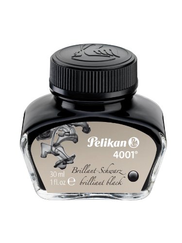 Pelikan Tinta 4001 No.78 - Frasco 30ml - Frasco de 30ml - Asegura el Perfecto Funcionamiento de la Estilografica - Color Negro