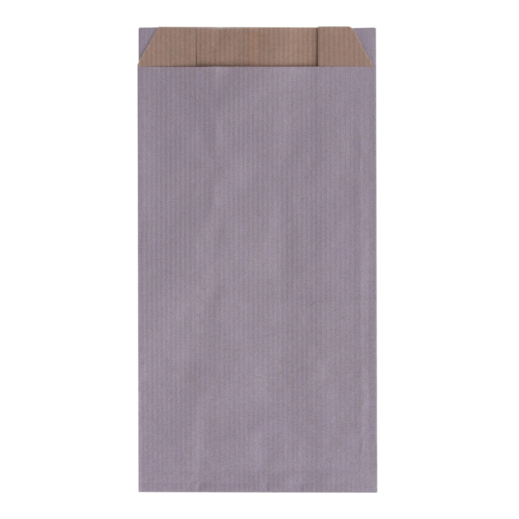 Apli Pack de 250 Sobres Kraft 11x21x5cm - Papel Kraft 50g/m² - Reutilizables y Reciclables - Color Plata
