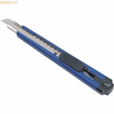 Dahle 10860 Basic Cuter con Cuchilla de 9mm - Mecanismo Automatico de Bloqueo - Guia Metalica