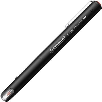 Stabilo Dr!ver Rotulador de Punta Media 0.8mm - Tinta a Prueba de Manchas, Inodora y con Base al Agua - Fabricado con 94% de Bioplastico - Color Rojo