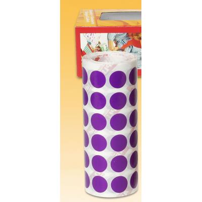 Apli Gomets Redondos Lila Ø 15mm - 59 Hojas Pretroqueladas - 2832 Gomets por Rollo - Adhesivo Base Agua - Normas EN-71 y FSC - Desarrollo de Psicomotricidad Fina