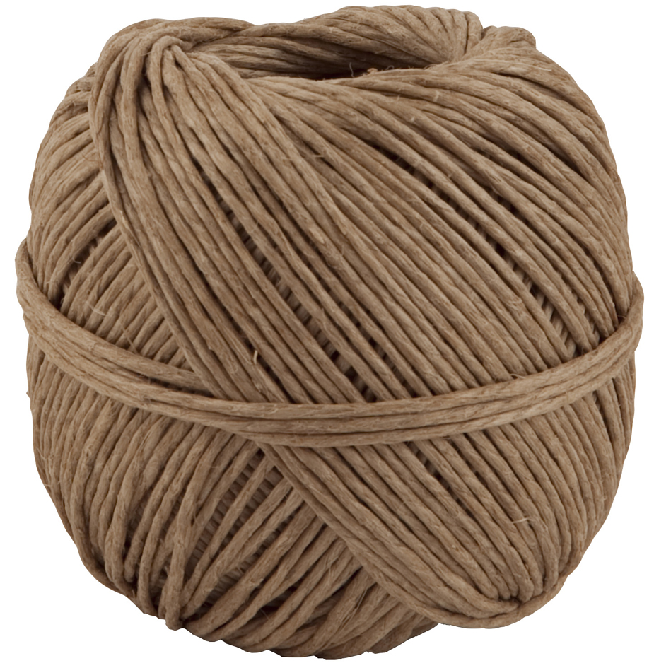 Apli Bobina de Cuerda de Cañamo - Alta Resistencia - Suave al Tacto - Ideal para Decoraciones y Manualidades - Apta para Alimentos - Color Marron