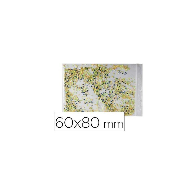 Apli Bolsas Zip Auto Cierre Transparentes 60x80mm - Material LDPE - Cierre Seguro y Facil Manipulacion - Uso Alimenticio - Ideal para Alimentos y Objetos Cotidianos - Utiles para Viajes