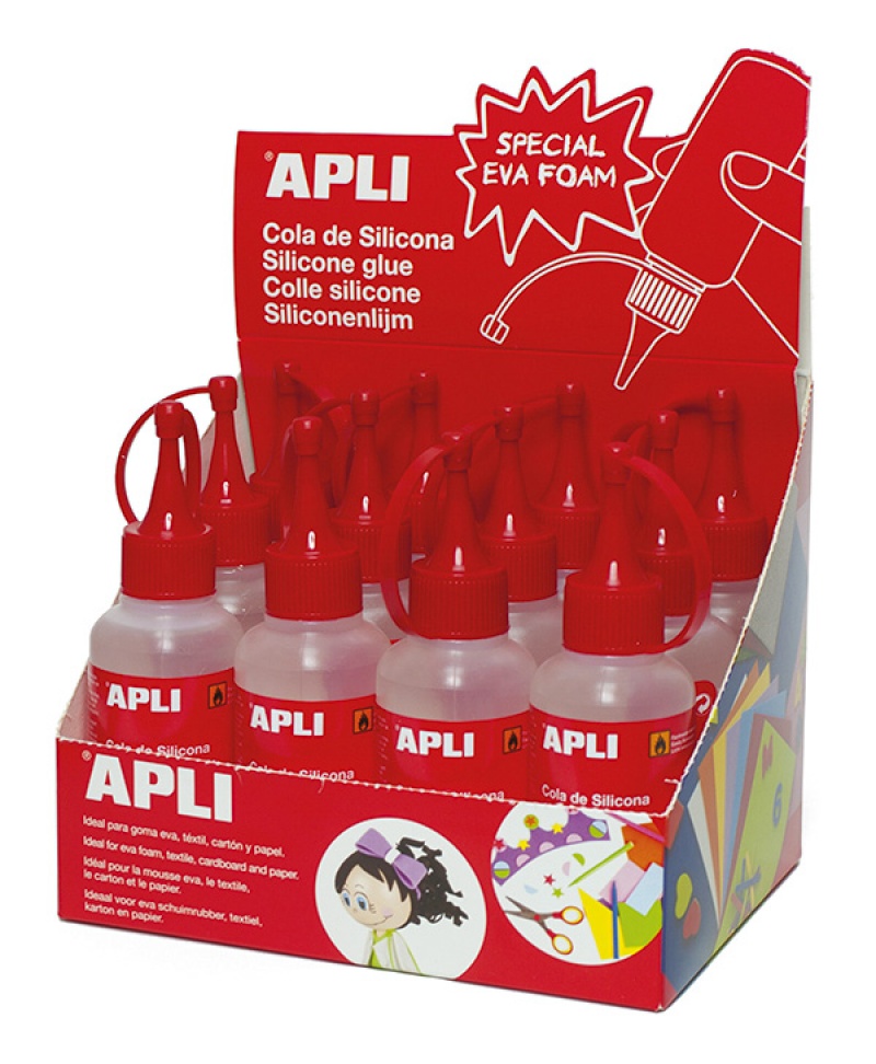 Apli Cola de Silicona 100ml - Sin Metanol - No Instantáneo