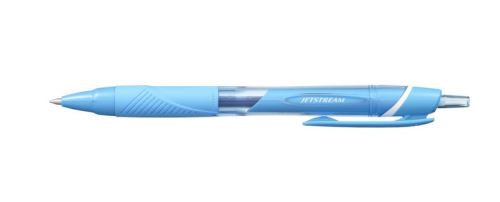 Uni-ball JetStream Sport SXN-150C-07 Boligrafo Retractil - Punta de Bola 0.7mm - Tinta Pigmentada Resistente al Agua y Luz - Secado Instantaneo - Color Azul Claro