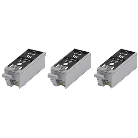 Canon PGI-35BK Multipack de 3 Cartuchos de Tinta Originales Negro - 1509B028