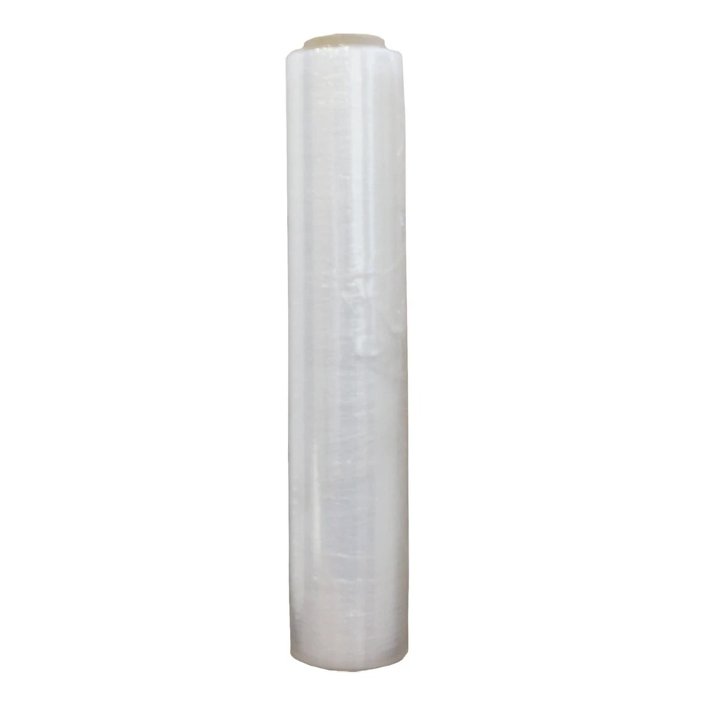 Fabrisa Bobina de Film Extensible con Mandril 23 Micras - Ancho 50cm - 2kg de Peso - Gran Resistencia - Transparente