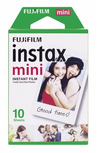 Fujifilm Instax mini Pack de 10 Peliculas de Fotos Instantaneas - Validas para todas las Camaras mini de Instax - Formato de Impresion (Tamaño de la Imagen: 46x62mm)