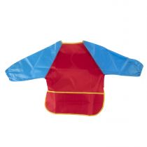 Apli Delantal/Bata para Pintura - Talla S - Bolsillo para Herramientas - Cierre Velcro Posterior - Ideal para Niños Menores de 3 Años